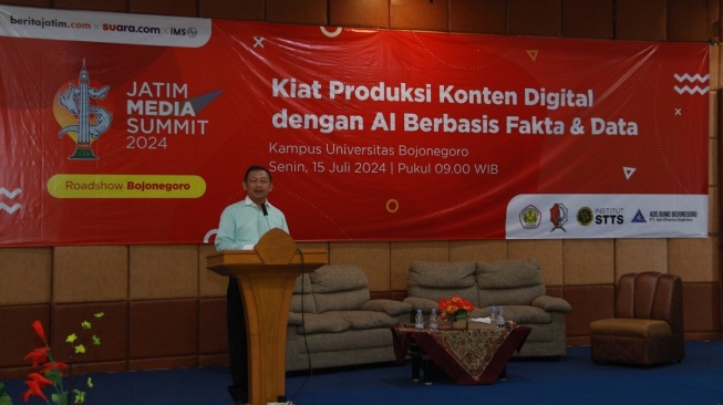 Jatim Media Summit 2024 Bojonegoro: Jurus Jitu Produksi Konten dengan AI, Raih Cuan di Era Digital