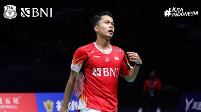 Berlaga di Olimpiade, Anthony Ginting Satu Grup dengan Wakil Tuan Rumah!