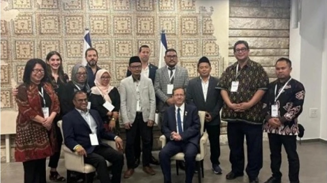 Profil 5 Nahdliyin Bertemu Presiden Israel (Dok. Nu Online)