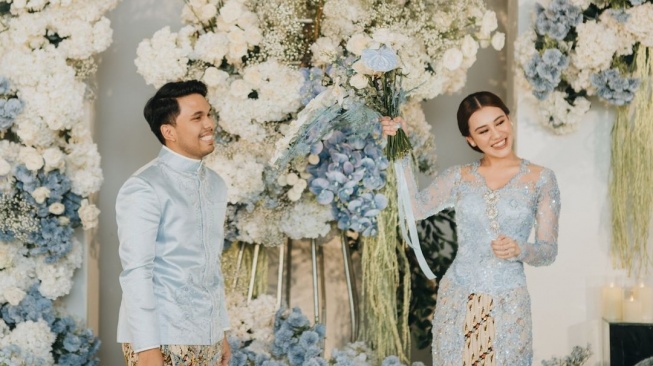 Potret acara lamaran Thariq Haliilintar dan Aaliyah Massaid (Instagram/thariqhalilintar)