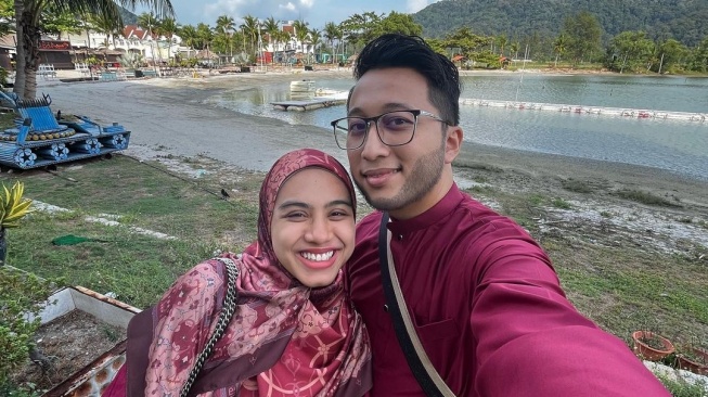 Alif Teega dan Aisyah Hijanah [Instagram/@alifteega]