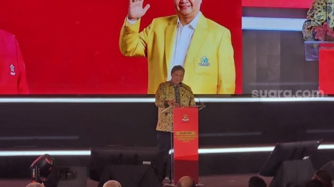 Resmi! SOKSI Deklarasi Dukung Airlangga Hartarto Jadi Ketum Golkar Periode 2024-2029