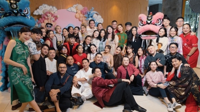 Momen Patricia Gouw Gelar Gender Reveal Party (Instagram/@patriciagouw)