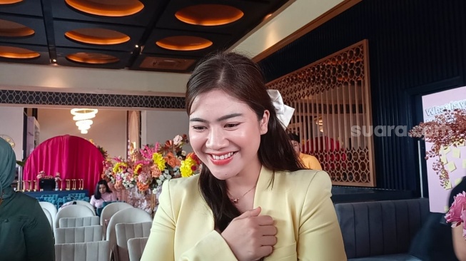 Felicya Angelista ditemui di Senayan Park, Jakarta Pusat pada Senin (15/7/2024). [Suara.com/Rena Pangesti]