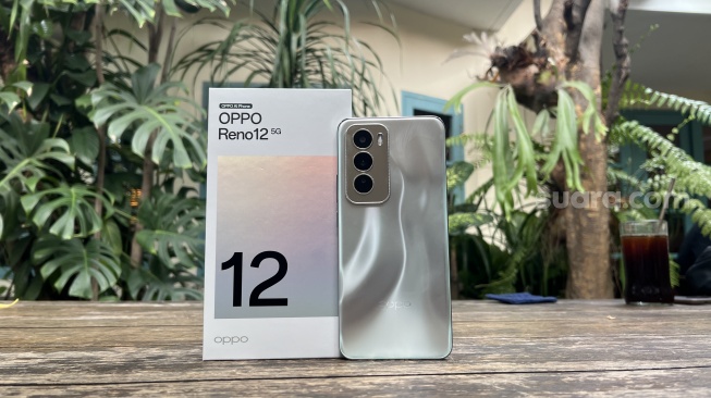 Oppo Reno 12 Pro 5G. [Suara.com/Dicky Prastya]