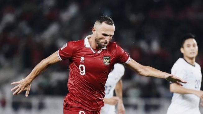 Penyerang Timnas Indonesia, Ilija Spasojevic. (baliutd.com)