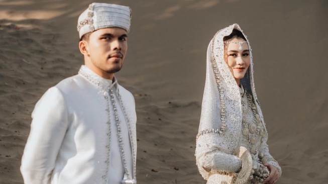 Prewedding Thariq Halilintar dan Aaliyah Massaid. (Instagram/thariqhalilintar)