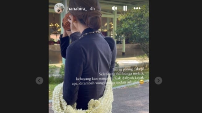 Aaliyah Massaid di balik video prewedding (Instagram)