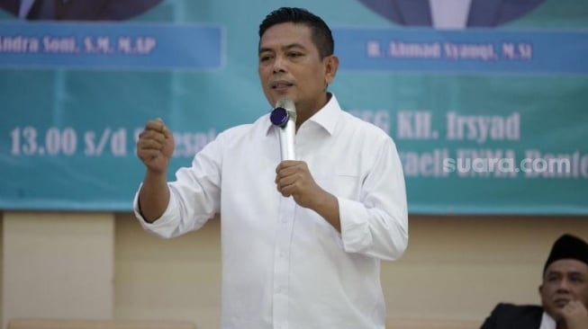 Andra Soni Janji Dukung Pembentukan Kabupaten Cilangkahan dan Caringin