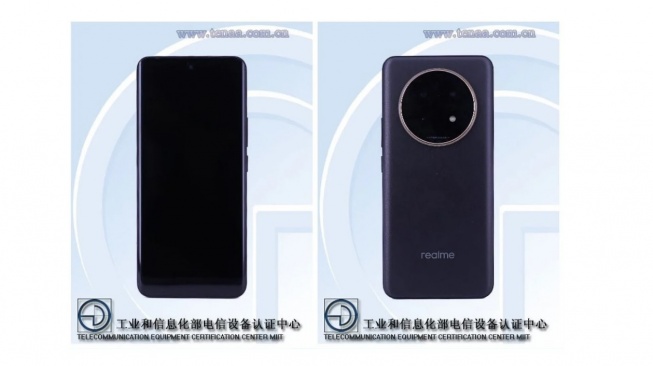 Sertifikasi TENAA Realme RMX3989. [Gizmochina]