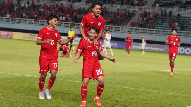 Arlyansyah Abdulmanan (nomor punggung 20), menjadi pemain terbaik di laga timnas Indonesia U-19 vs Filipina dalam Piala AFF U-19 2024. (Dok. PSSI)