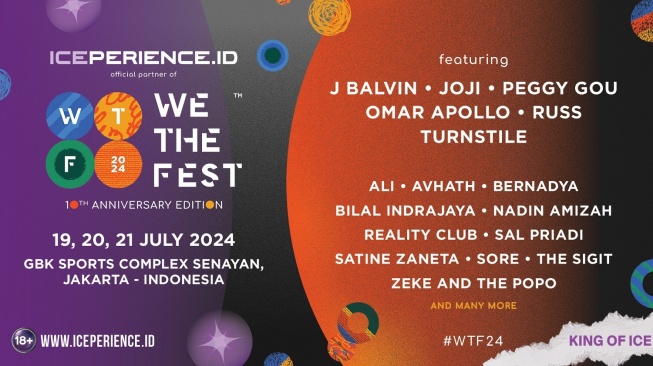 The Landmark Jadi Salah Satu Suguhan Spesial di We The Fest 2024