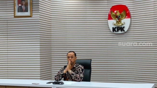 Juru Bicara KPK Tessa Mahardhika. (Suara.com/Dea)