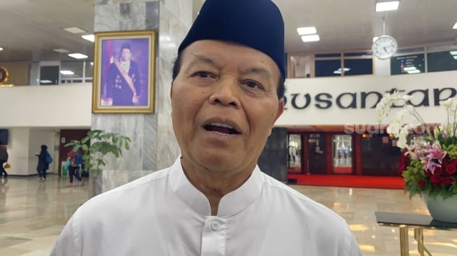 Wakil Ketua Majelis Syura PKS, Hidayat Nur Wahid (HNW). (Suara.com/Bagaskara)