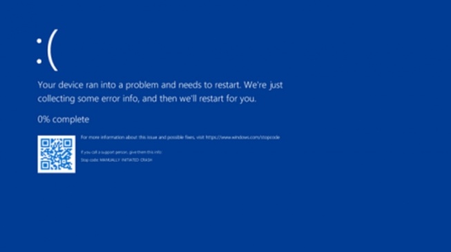 Pengguna PC Windows di Seluruh Dunia Alami Error Blue Screen, Begini Cara Mengatasi Problemnya