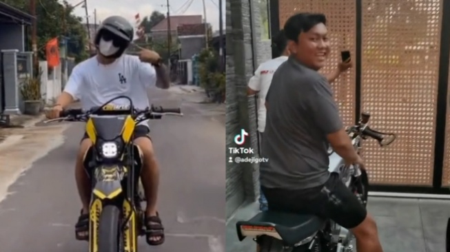 Beda Adab Naik Motor Denny Caknan dan Gilga Sahid: Duh, Sama-Sama Bisa Kena Pasal?