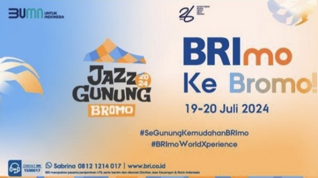 Banyak Promo Menarik, BRImo Jadikan Jazz Gunung Bromo 2024 Makin Romantis