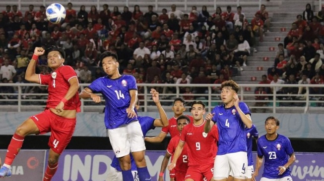 Timnas Indonesia U-19 kembali menunjukkan garangnya di Piala AFF U-19 2024.  (Antara)