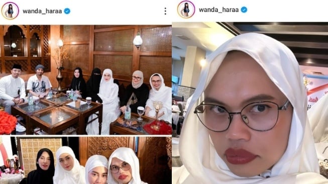 Umi Pipik kajian bersama Wanda Hara (Instagram)