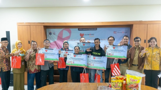 Bank DKI Beri Bantuan untuk 80 Anak yang Hidup dengan HIV