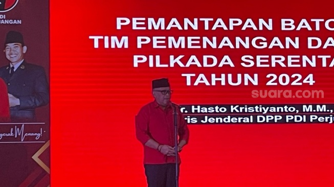 Hasto Di Hadapan Cakada PDIP: Kita Bukan Partai yang Didasarkan Pada Kekuatan Satu Orang Menonjol