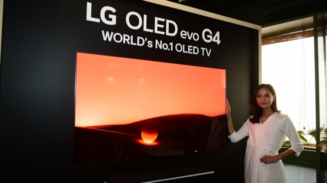 LG OLED evo G4. [LG Electronics Indonesia]