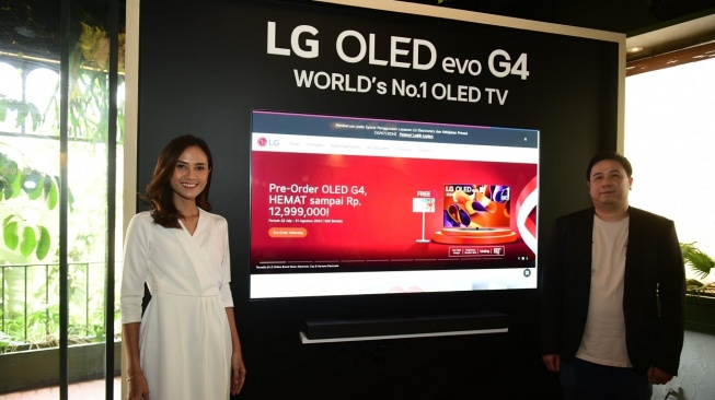 LG OLED evo G4. [LG Electronics Indonesia]