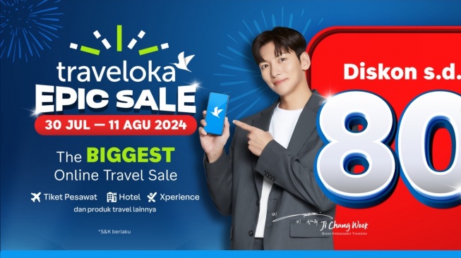 Ji Chang Wook Ajak Liburan ke Destinasi Wisata Impian dengan Manfaatkan Online Travel Sale Terbesar