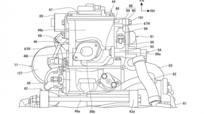 Gambar paten yang diduga teknologi VTEC dari Honda (Astra Motor)