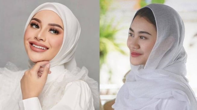 Adu Gaya Aurel Hermansyah vs Aaliyah Massaid [Instagram/@aurelie.hermansyah/@aaliyah.massaid]