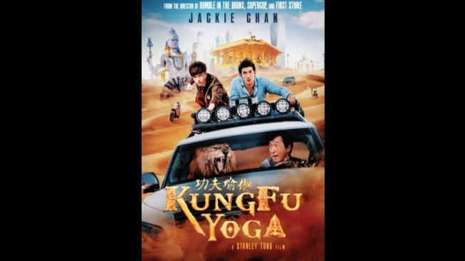 Film Kung Fu Yoga: Aksi Kocak Jackie Chan dan Lay EXO Mencari Harta Karun