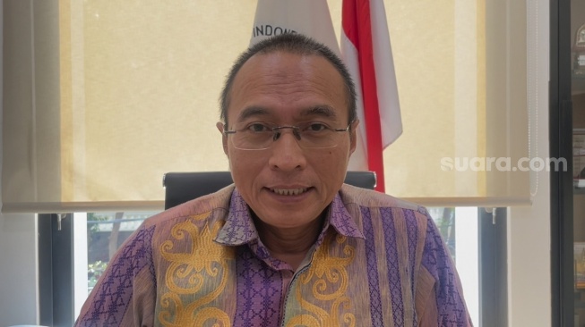 Ketua Ikatan Dokter Anak Indonesia (IDAI) dr. Piprim Basarah Yanuarso, Sp.A(K). (Suara.com/Lilis Varwati)