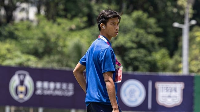 Pemain keturunan Indonesia berdarah Bali, Yuen Chun Him berlatih bersama klub papan atas Liga Hong Kong, Kitchee FC. [Dok. Instagram/@kitcheeofficial]