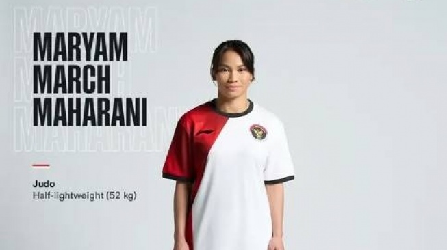 Maryam March Maharani atlet judo Indonesia yang berlaga di Olimpiade Paris 2024 (Instagram/marchmah)