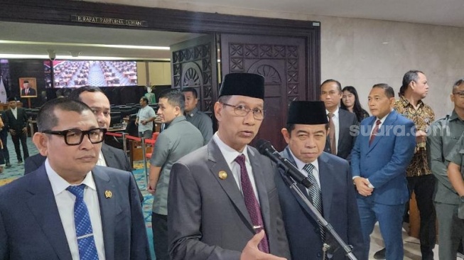 Penjabat (Pj) Gubernur DKI Jakarta Heru Budi Hartono. (Suara.com/Fakhri)