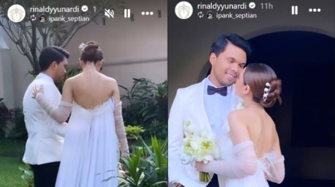  Momen di balik layar prewedding Aaliyah Massaid dan Thariq Halilintar (Instagram/rinaldyyunardi)