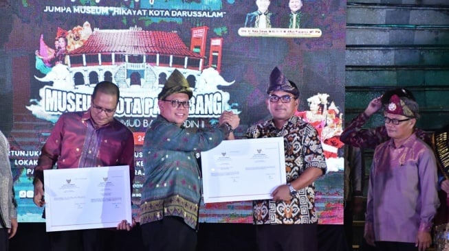 Kajari Palembang Terima SK Cagar Budaya