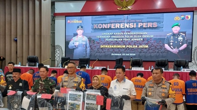 13 Anggota PSHT Pengeroyok Polisi di Jember Resmi Tersangka, Dua di Antaranya Masih Anak-anak