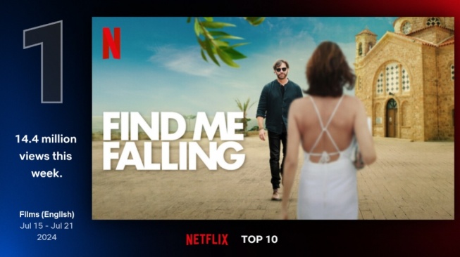 Romcom Begitu Digemari, Film Find Me Falling Rajai Top 10 Global Netflix