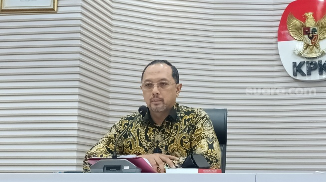 Juru Bicara KPK Tessa Mahardhika. (Suara.com/Dea)