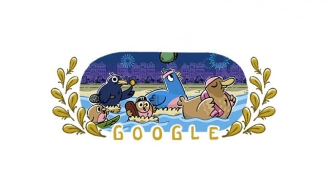 Google Rayakan Olimpiade Paris 2024 Lewat Doodle Unggas, Ini Maknanya!