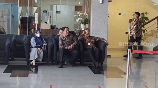 Menteri Sakti Wahyu Trenggono Datang ke KPK Pagi-pagi, Ada Apa?