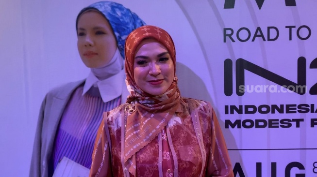 Delia Septianti saat ditemui di kawasan Cilandak, Jakarta, Kamis (25/7/2024). [Suara.com/Tiara Rosana]