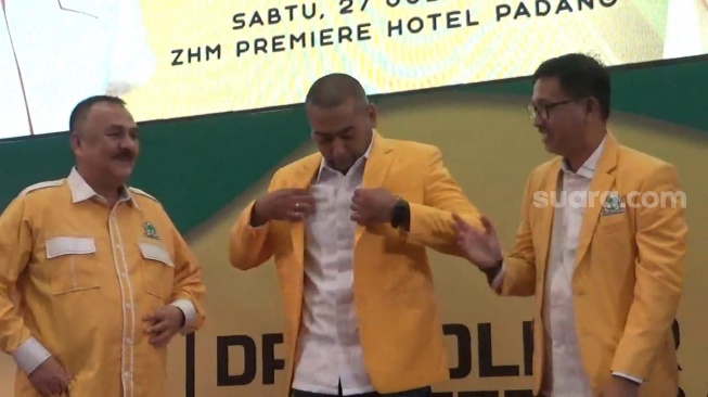 Audy Joinaldy Resmi Jadi Kader Partai Golkar, Siap Lawan Mahyeldi di Pilgub Sumbar 2024?