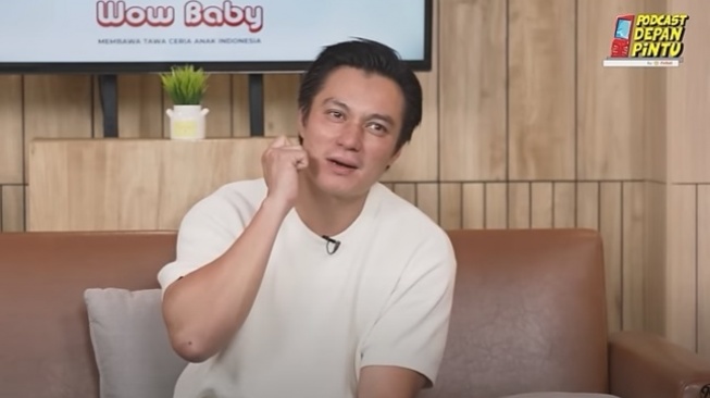 Baim Wong di podcast Kaesang Pangarep. (YouTube)