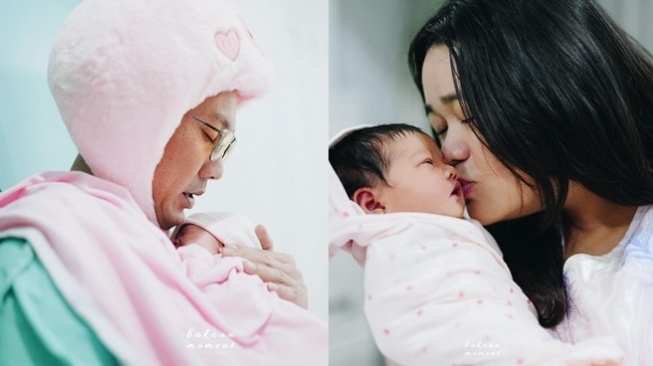 Momen Istri Denny Sumargo Melahirkan (Instagram/@gabriellasumargo)