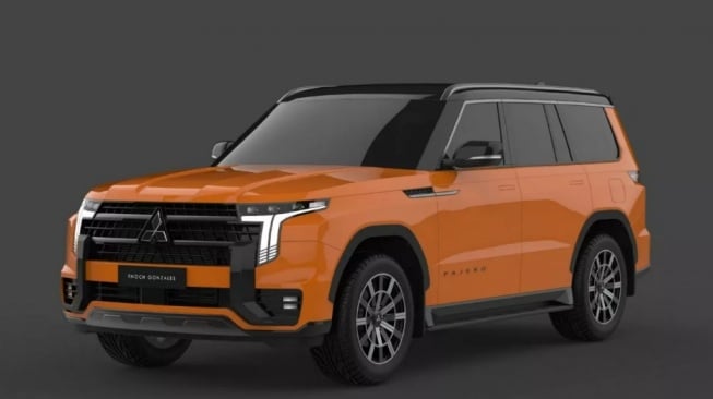 Prediksi desain Mitsubishi Pajero terbaru (Carscoops)