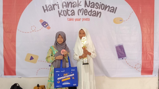 Anak Medan Perjuangan Jawara Lomba Kerajinan Tangan se-Kota Medan