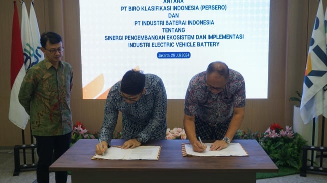 Dukung Industri Kendaraan Listrik di Indonesia, BKI dan IBC Tandatangani Nota Kesepahaman