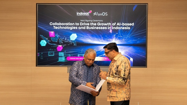 Kolaborasi IOH x AIonOS di Jakarta. [Indosat]